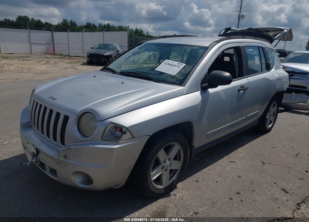 2008 JEEP COMPASS SPORT VIN: 1J8FT47W68D570164