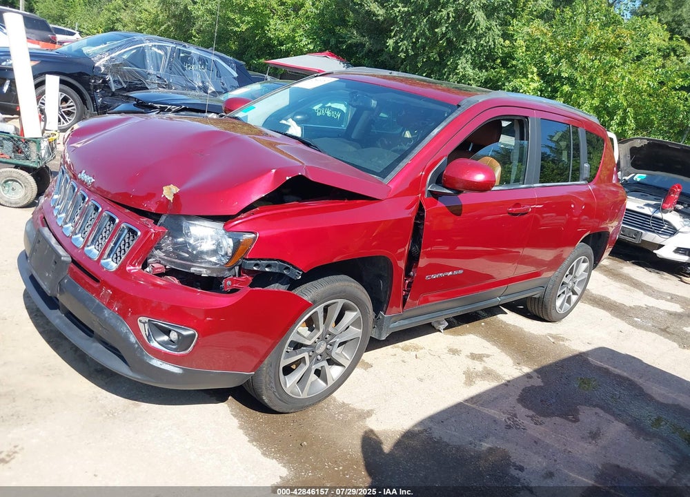 2014 JEEP COMPASS VIN: 1C4NJCCBXED619464