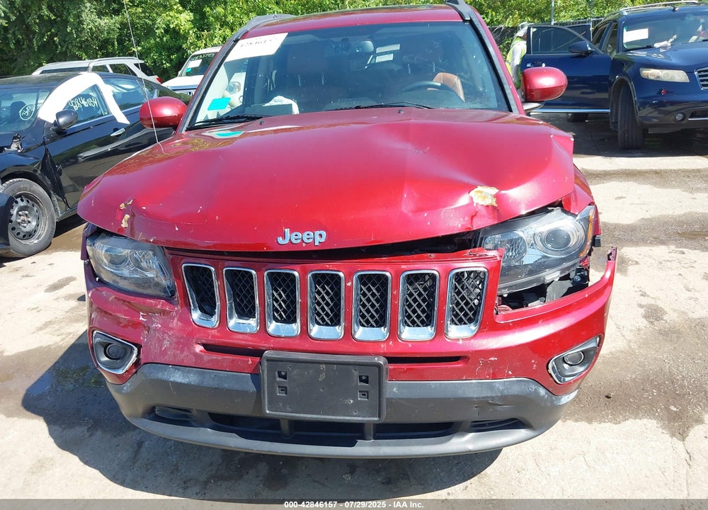2014 JEEP COMPASS VIN: 1C4NJCCBXED619464