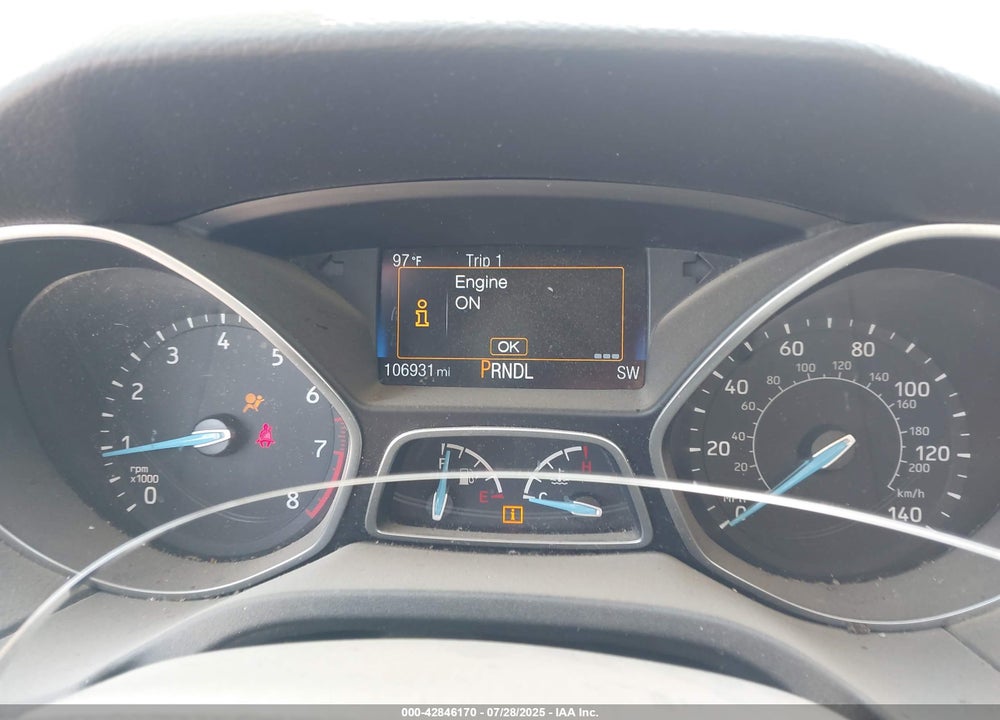 2015 FORD FOCUS VIN: 1FADP3F20FL239360