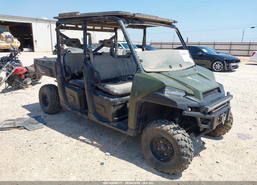 2015 POLARIS RANGER CREW 570 FULL-SIZE VIN: 3NSRUA579FG881758