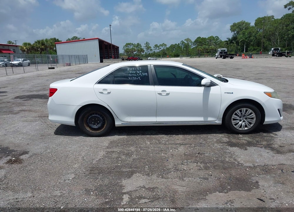 2012 TOYOTA CAMRY HYBRID VIN: 4T1BD1FK5CU040370