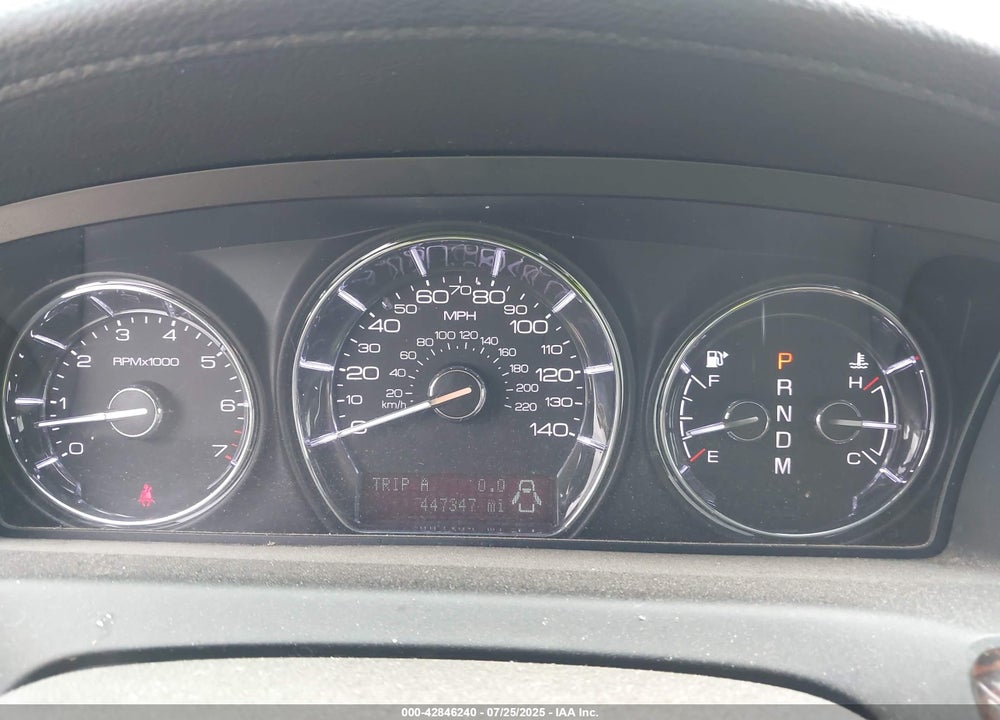 2012 LINCOLN MKS VIN: 1LNHL9DR8CG806022