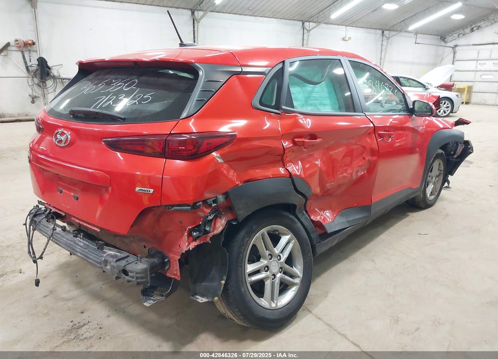 2019 HYUNDAI KONA VIN: KM8K1CAA0KU365350