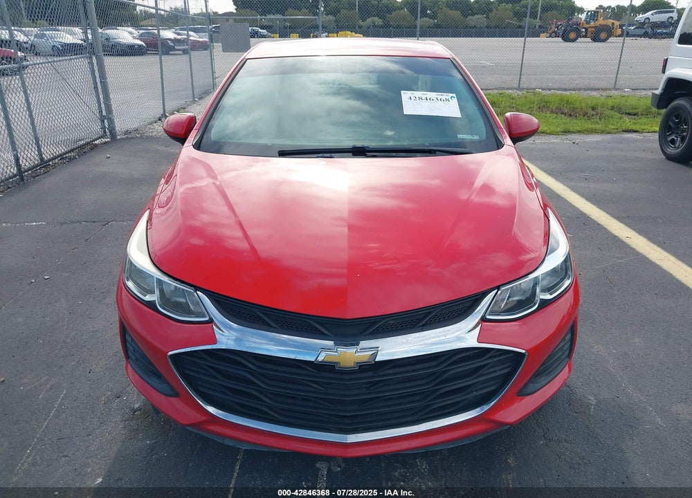 2019 CHEVROLET CRUZE LS VIN: 1G1BC5SM8K7130656