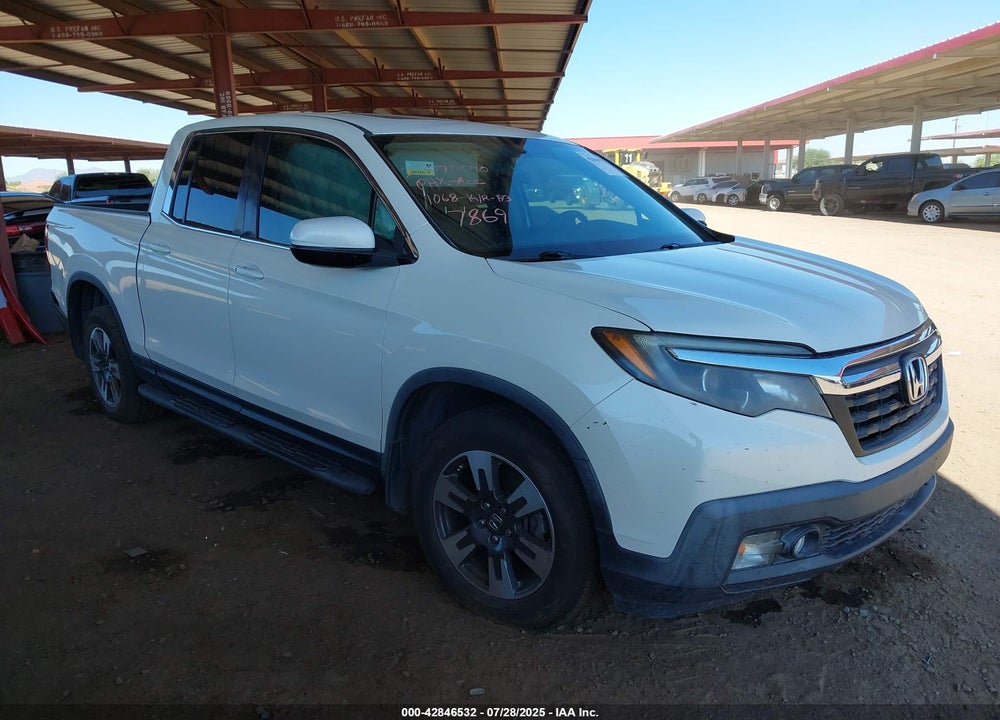 2019 HONDA RIDGELINE RTL VIN: 5FPYK3F52KB037869