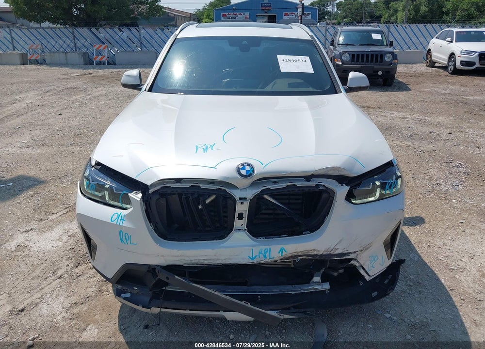 2022 BMW X3 VIN: 5UX53DP01N9N39528