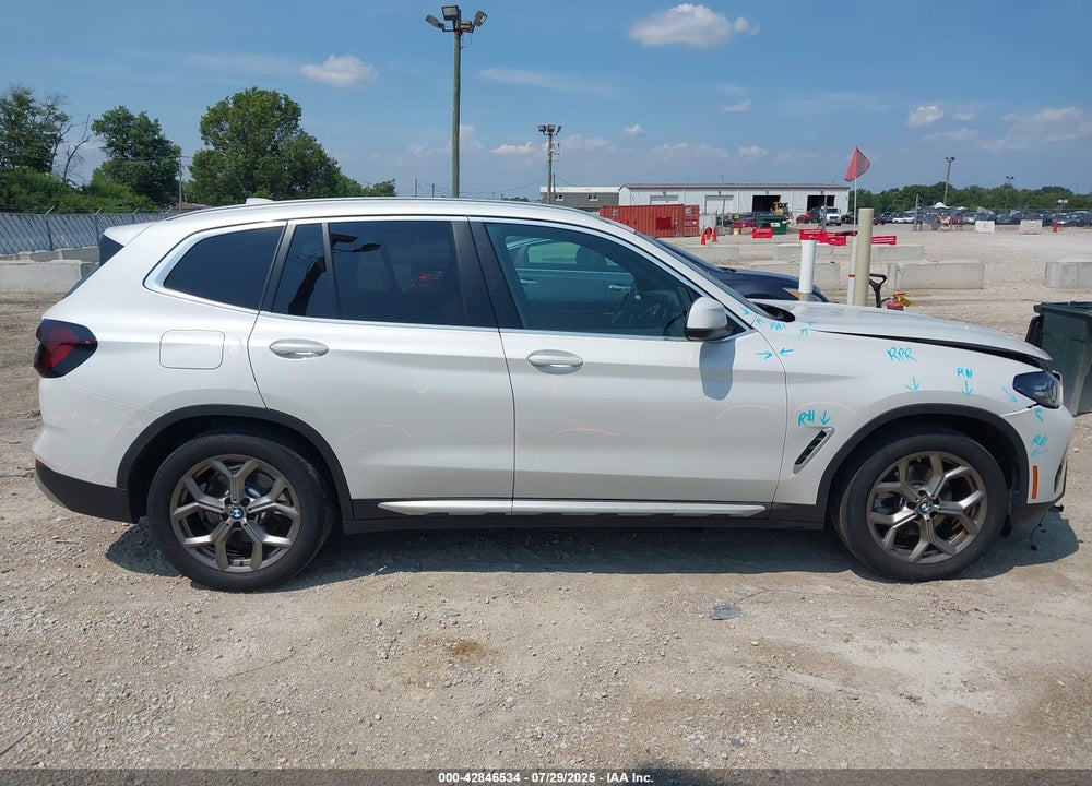 2022 BMW X3 VIN: 5UX53DP01N9N39528