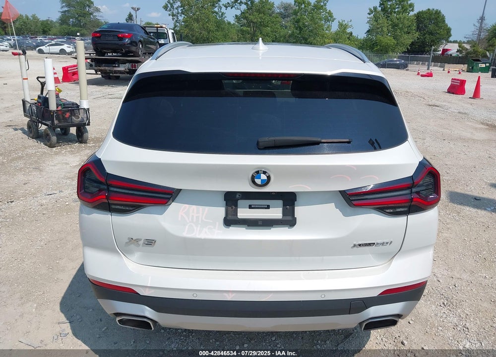 2022 BMW X3 VIN: 5UX53DP01N9N39528