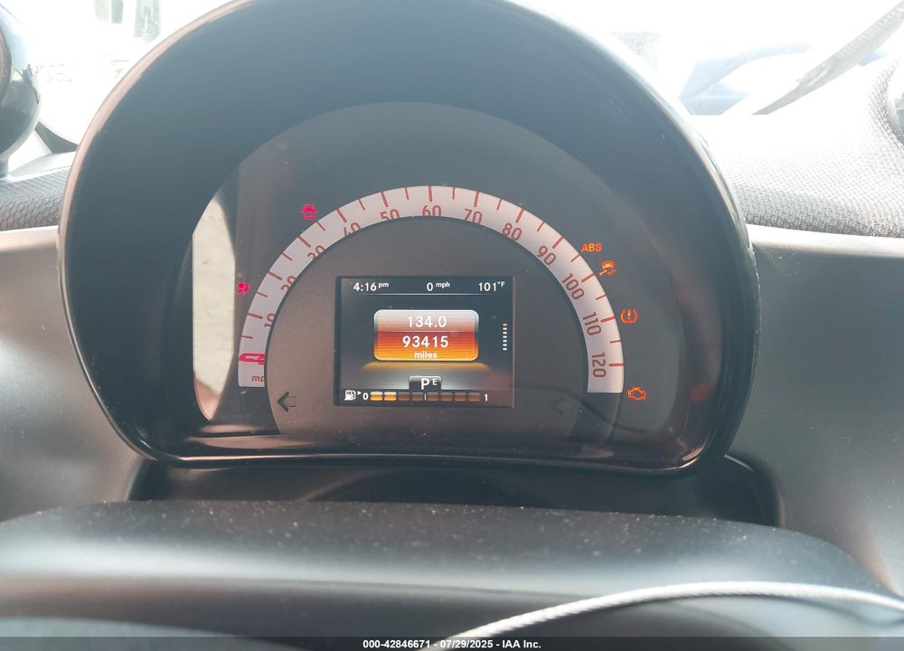 2016 SMART FORTWO VIN: WMEFJ5DA1GK068184