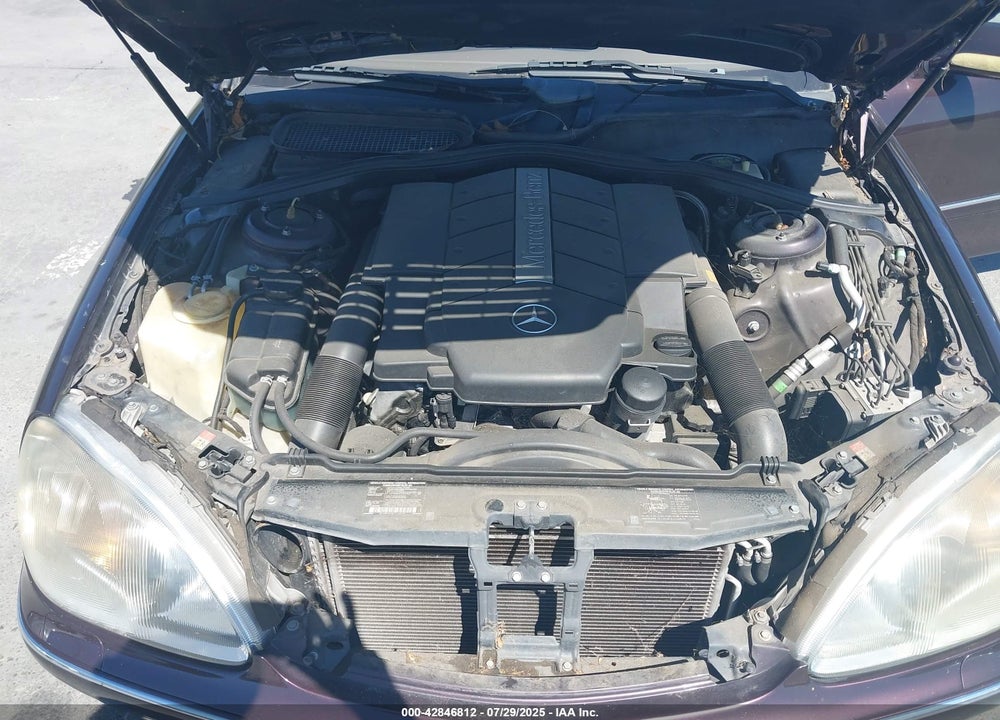 2000 MERCEDES-BENZ S 500 VIN: WDBNG75J2YA107888