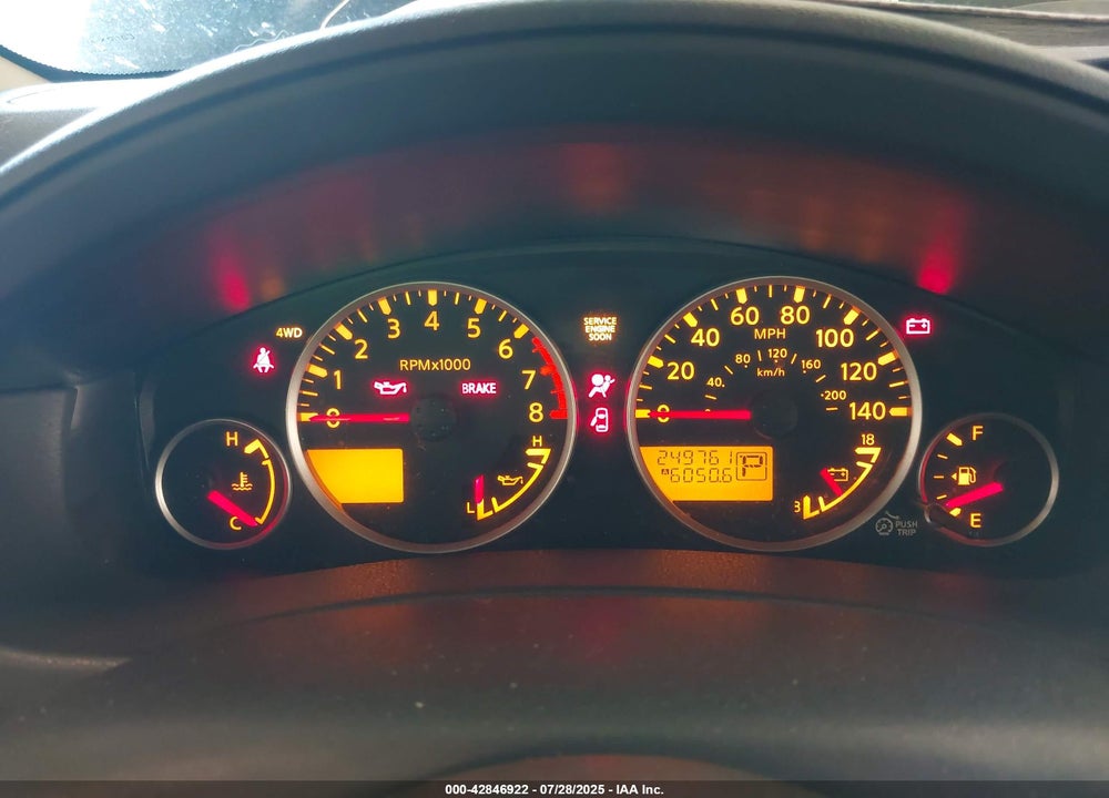 2011 NISSAN PATHFINDER VIN: 5N1AR1NB7BC610534