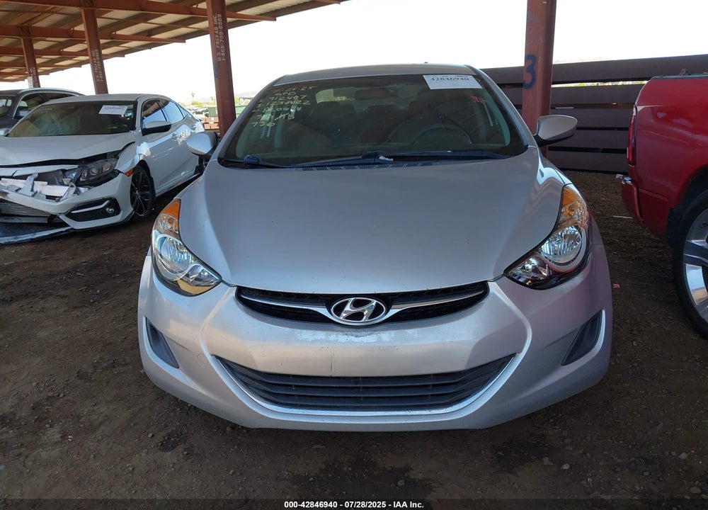 2013 HYUNDAI ELANTRA VIN: KMHDH4AE7DU820694