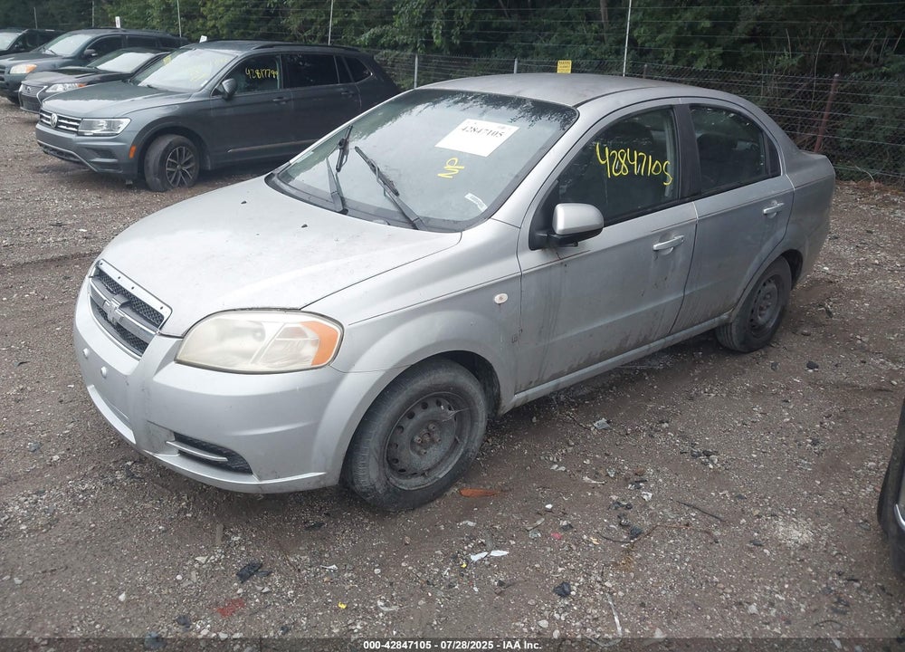 2008 CHEVROLET AVEO VIN: KL1TD56648B122636