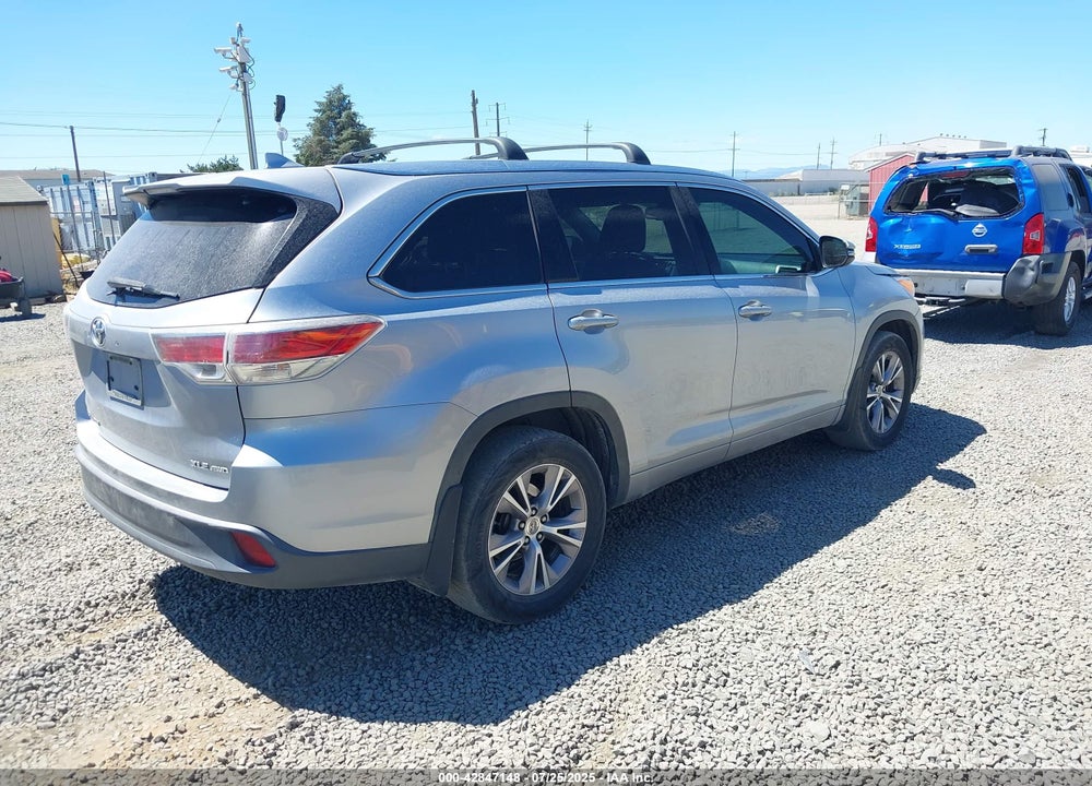 2014 TOYOTA HIGHLANDER VIN: 5TDJKRFH5ES064233