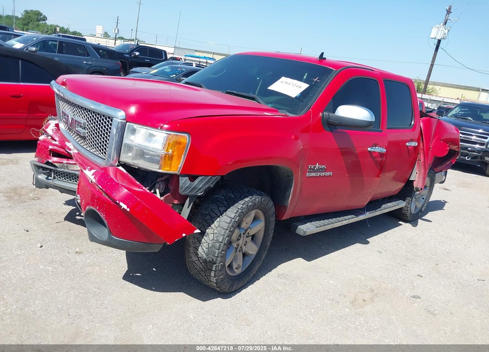 2013 GMC SIERRA 1500 VIN: 3GTP2VE79DG132221
