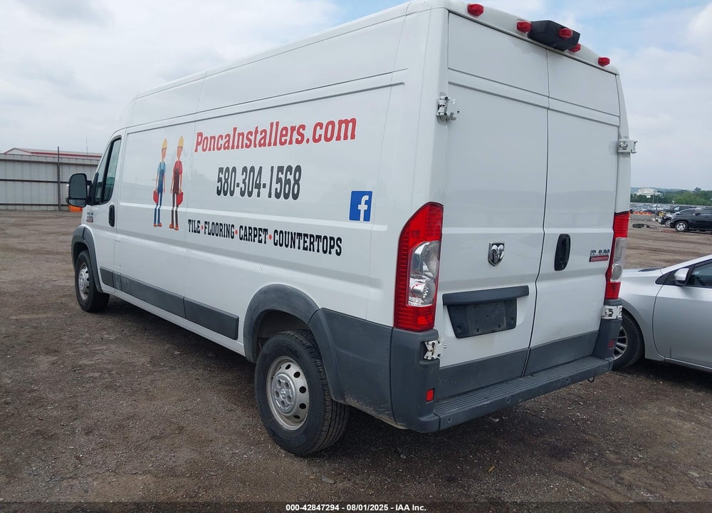2014 RAM PROMASTER 2500 HIGH ROOF VIN: 3C6TRVDG0EE105361