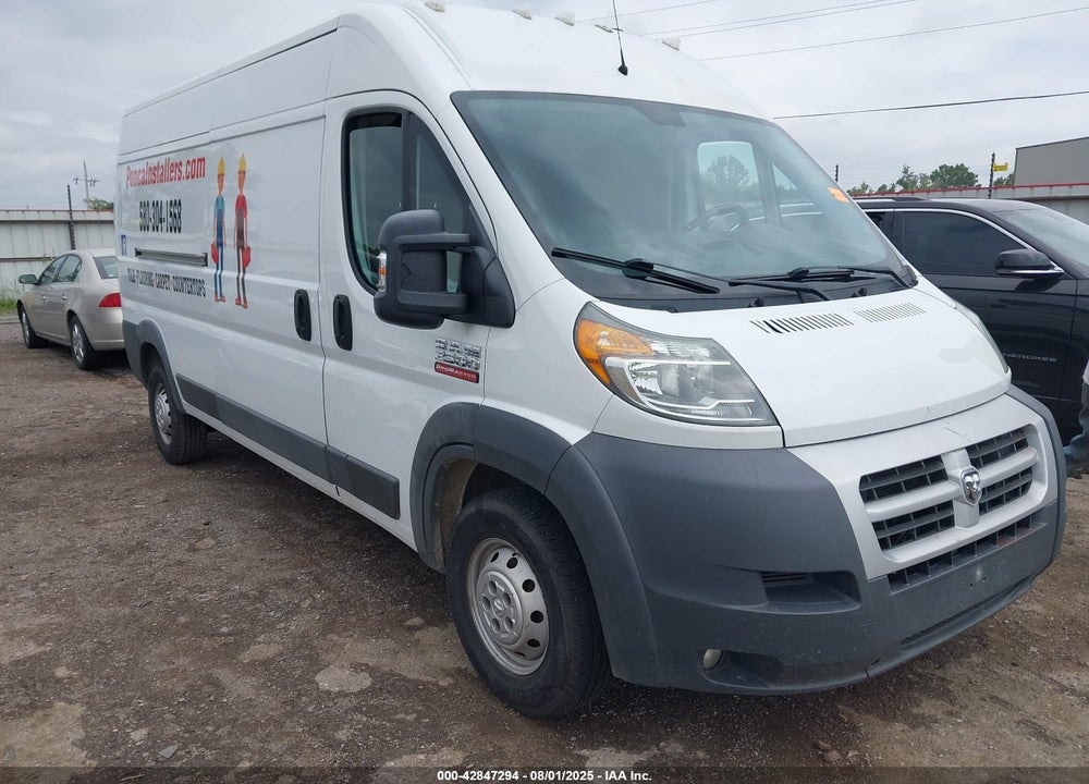 2014 RAM PROMASTER 2500 HIGH ROOF VIN: 3C6TRVDG0EE105361