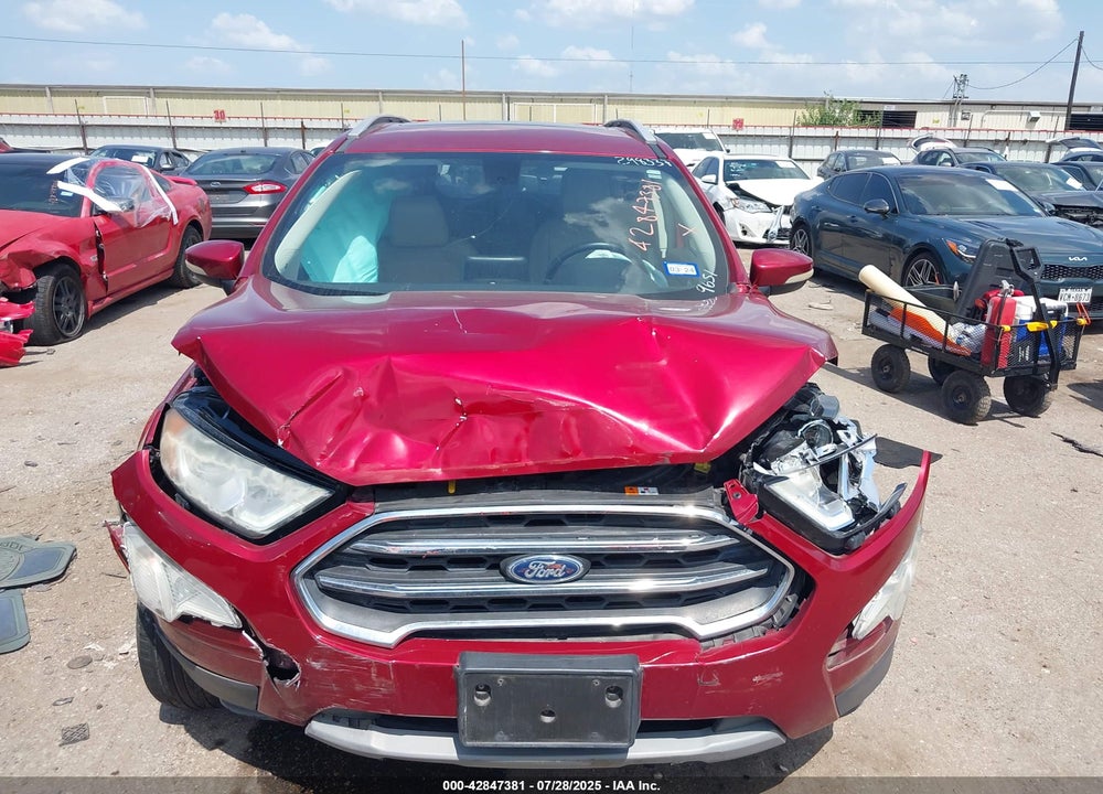 2019 FORD ECOSPORT VIN: MAJ6S3KL2KC279651