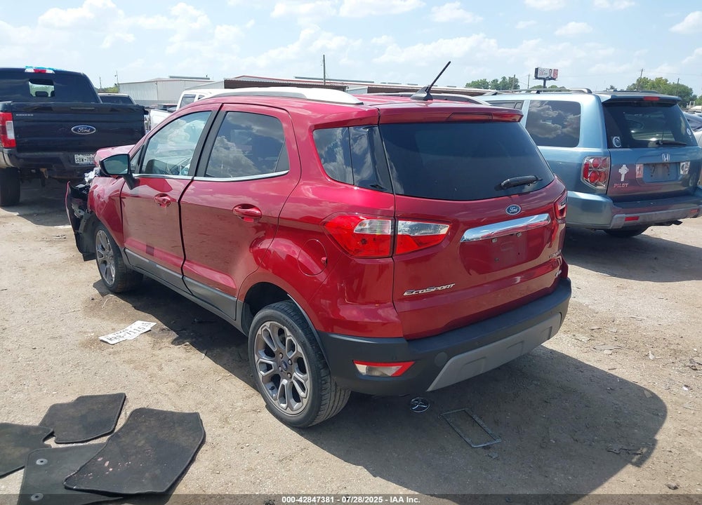 2019 FORD ECOSPORT VIN: MAJ6S3KL2KC279651