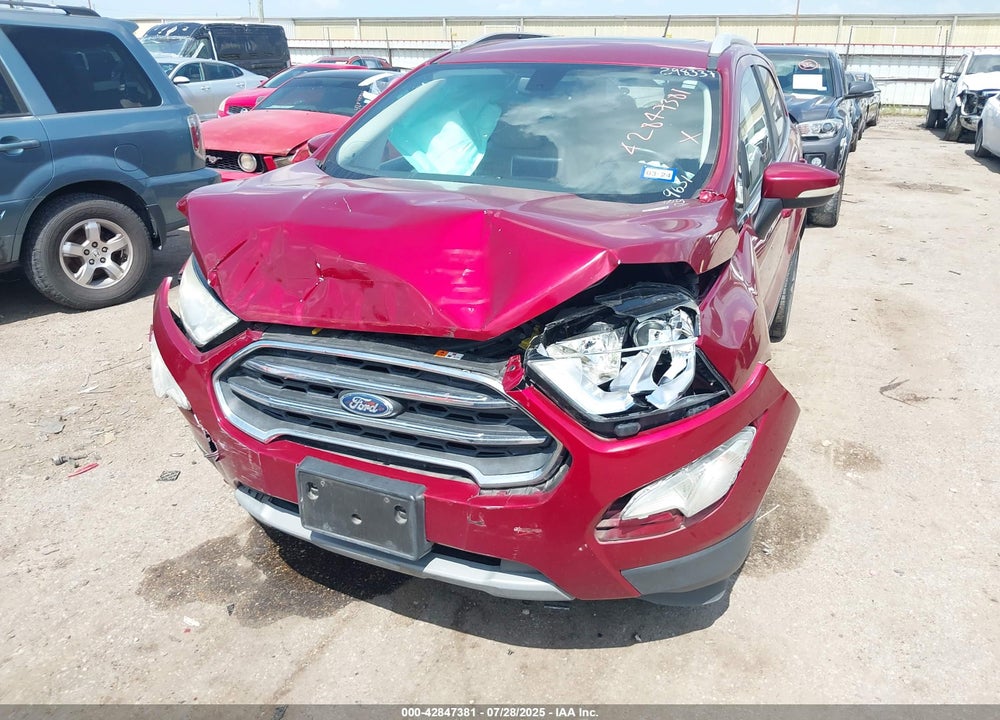 2019 FORD ECOSPORT VIN: MAJ6S3KL2KC279651