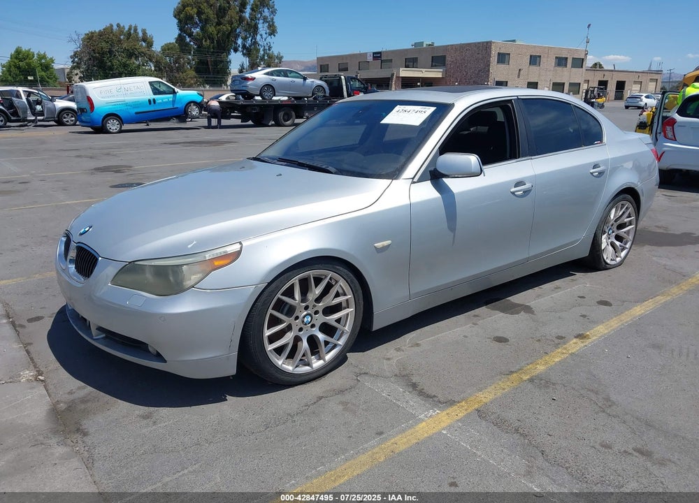 2005 BMW 545I VIN: WBANB33555B089081