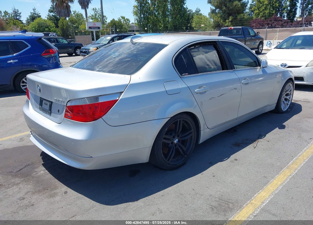 2005 BMW 545I VIN: WBANB33555B089081