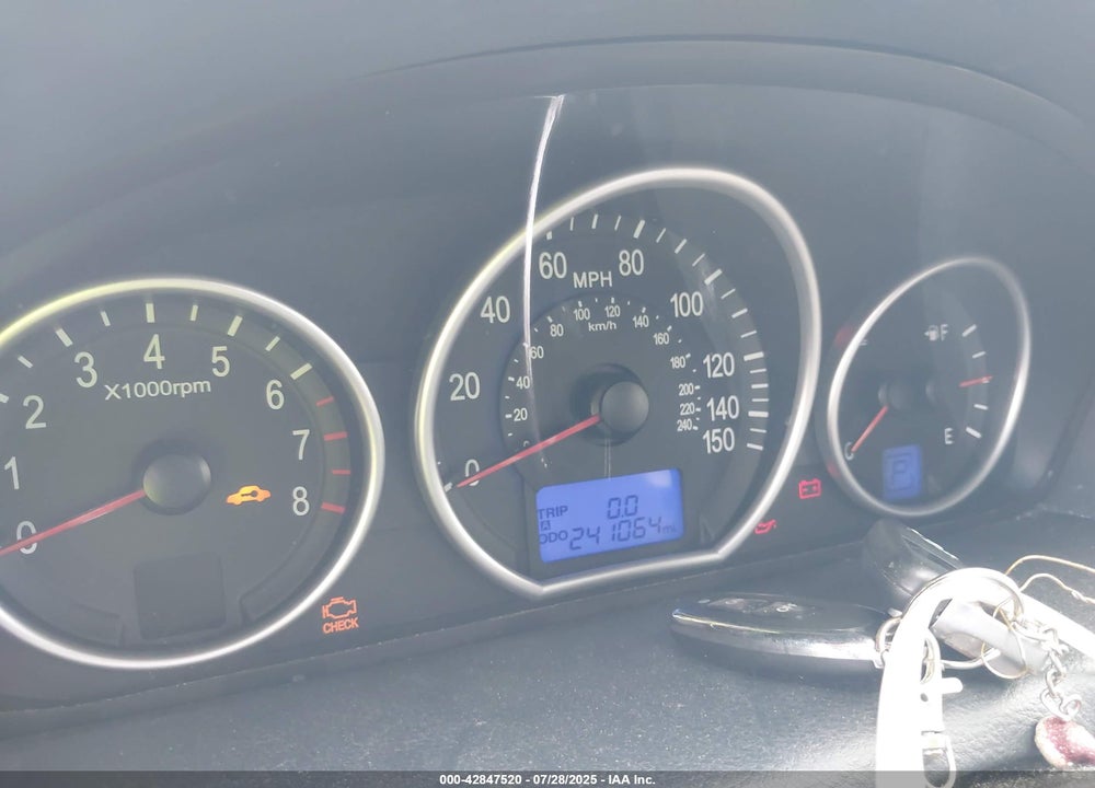 2008 HYUNDAI VERACRUZ VIN: KM8NU73C68U045713