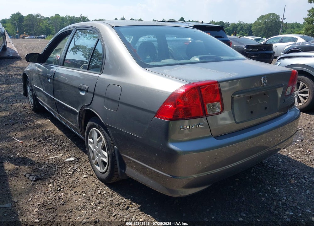 2005 HONDA CIVIC VIN: 2HGES16415H554961