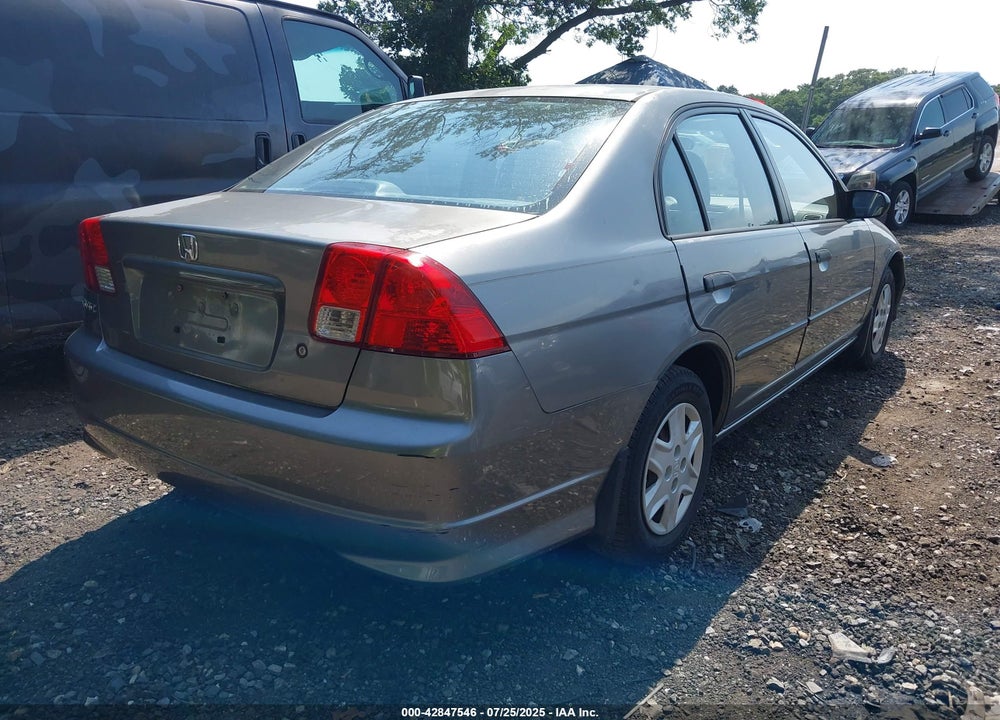 2005 HONDA CIVIC VIN: 2HGES16415H554961