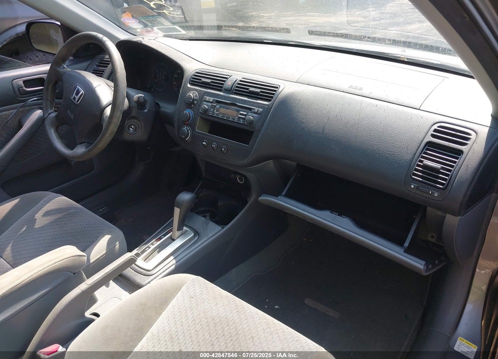 2005 HONDA CIVIC VIN: 2HGES16415H554961