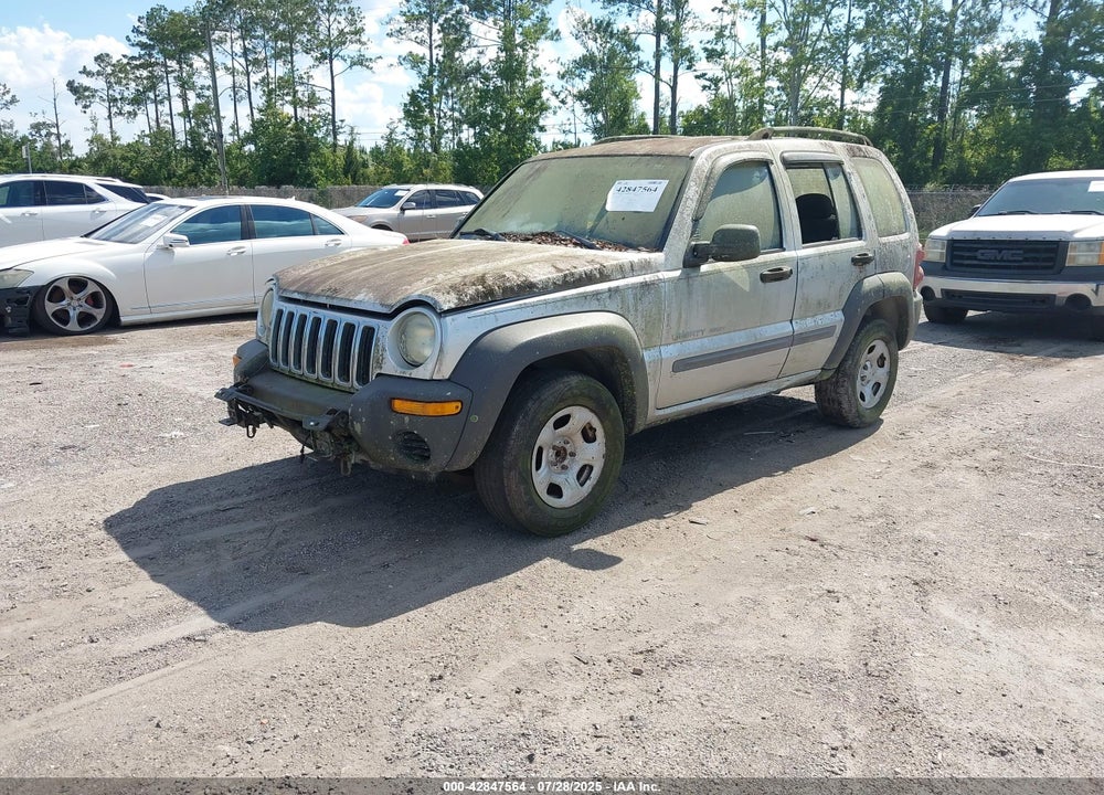 2003 JEEP LIBERTY VIN: 1J4GK48K33W575212