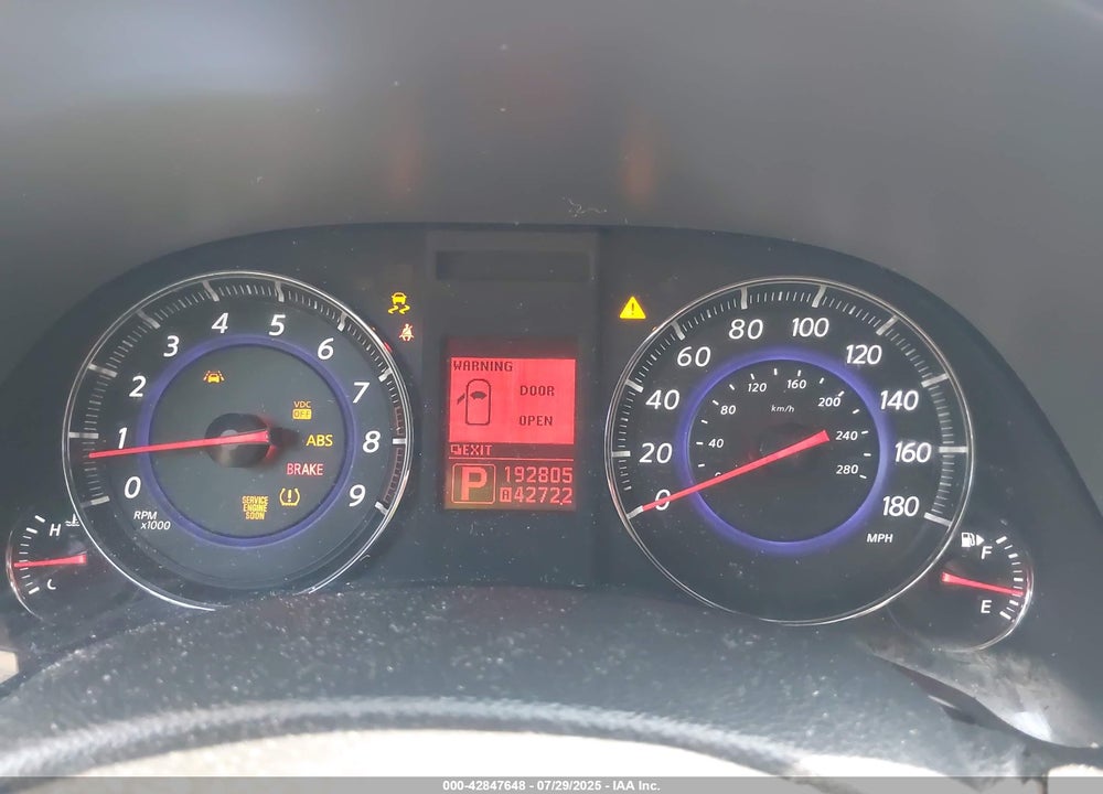 2009 INFINITI FX35 VIN: JNRAS18W09M155568