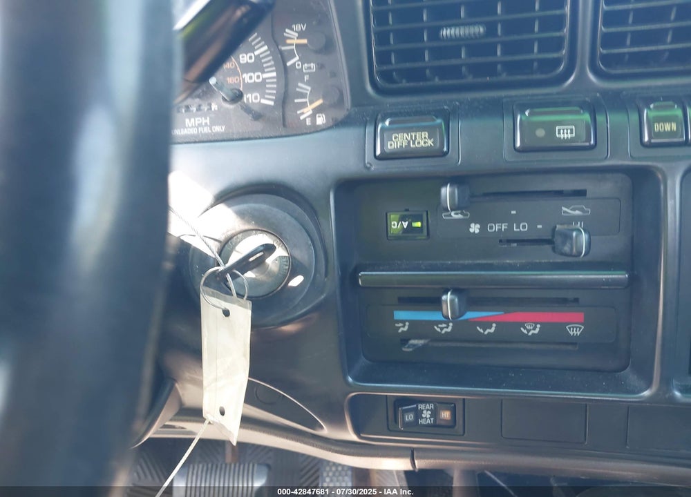 1991 TOYOTA LAND CRUISER VIN: JT3FJ80W2M0011487
