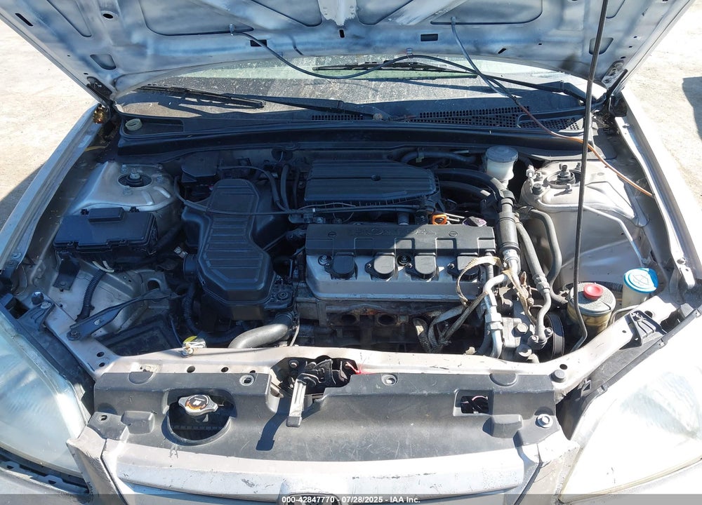 2002 HONDA CIVIC LX VIN: 1HGES16512L019989