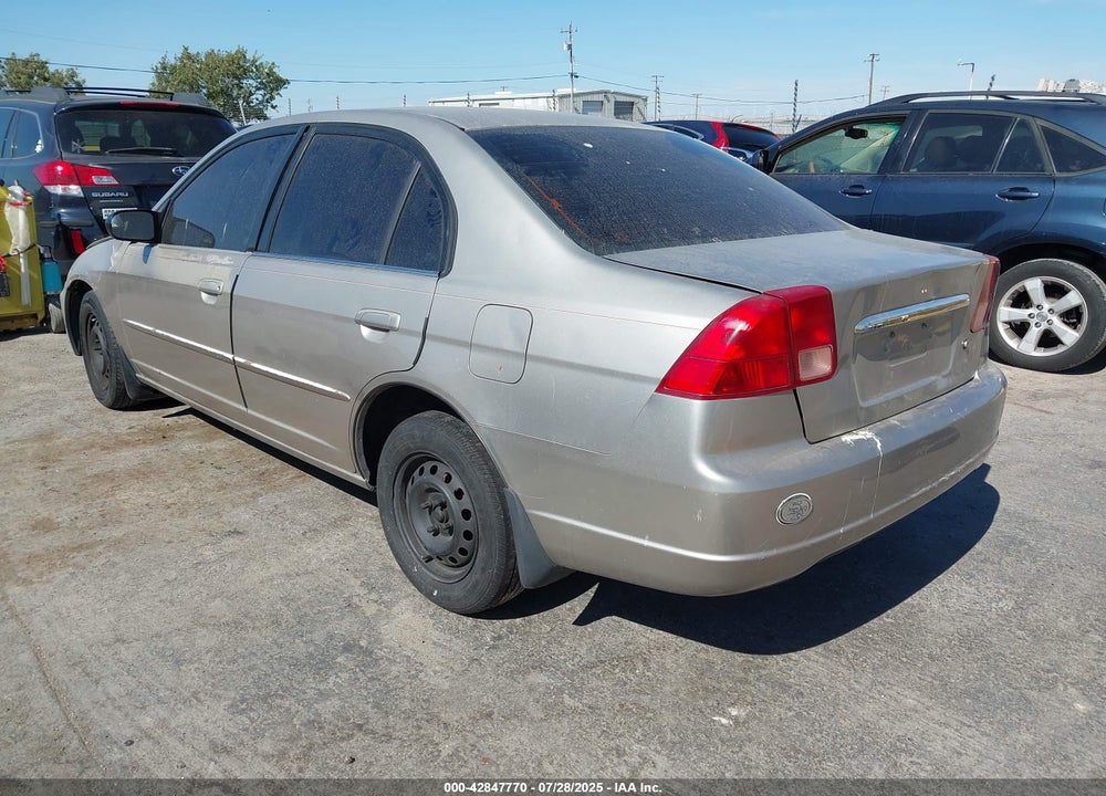 2002 HONDA CIVIC LX VIN: 1HGES16512L019989