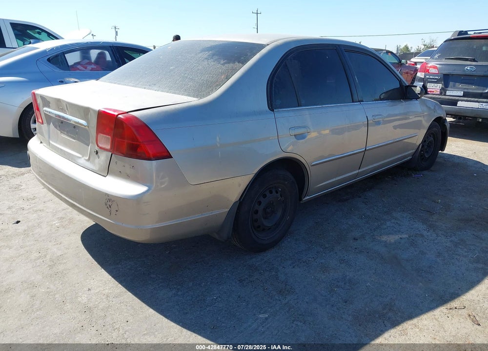 2002 HONDA CIVIC LX VIN: 1HGES16512L019989