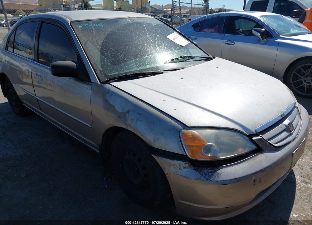 2002 HONDA CIVIC LX VIN: 1HGES16512L019989