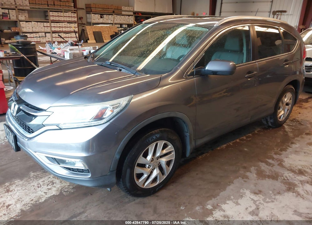2015 HONDA CR-V EX-L VIN: 5J6RM4H74FL107588