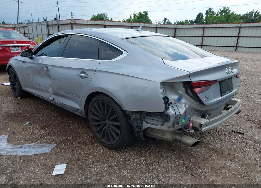 2018 AUDI A5 2.0T PREMIUM VIN: WAUCNCF55JA040814