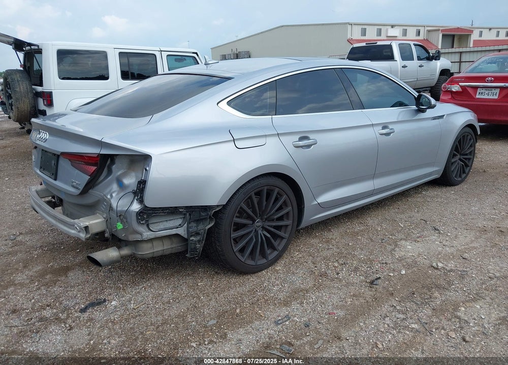 2018 AUDI A5 2.0T PREMIUM VIN: WAUCNCF55JA040814
