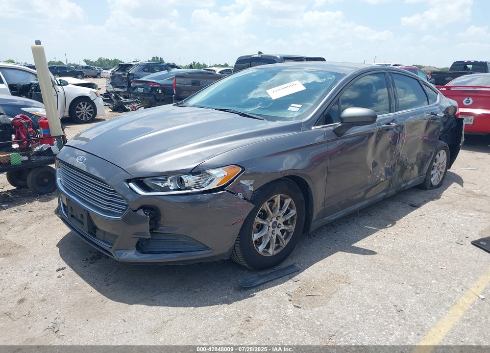 2016 FORD FUSION VIN: 3FA6P0G72GR279105