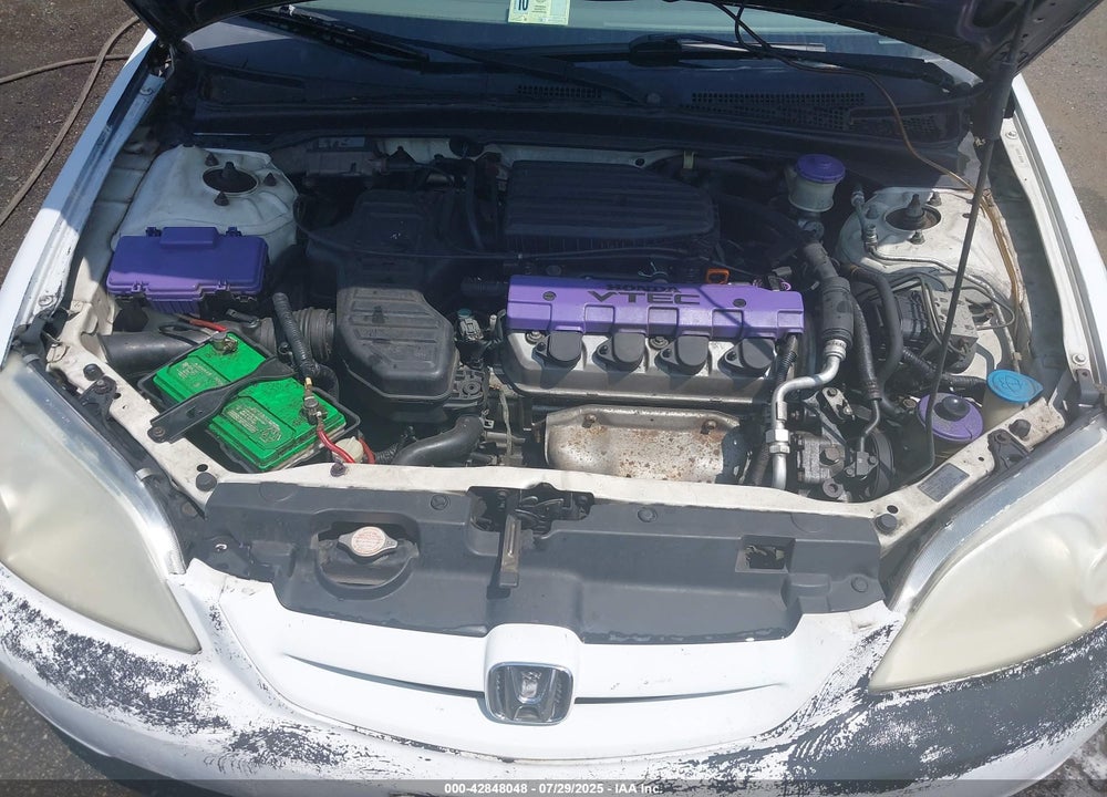 2002 HONDA CIVIC EX VIN: 1HGEM22952L089777