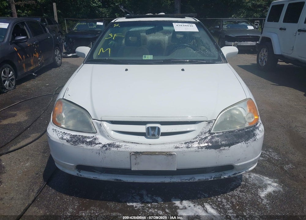 2002 HONDA CIVIC EX VIN: 1HGEM22952L089777