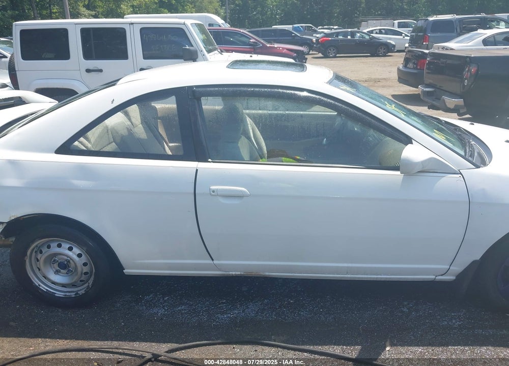 2002 HONDA CIVIC EX VIN: 1HGEM22952L089777