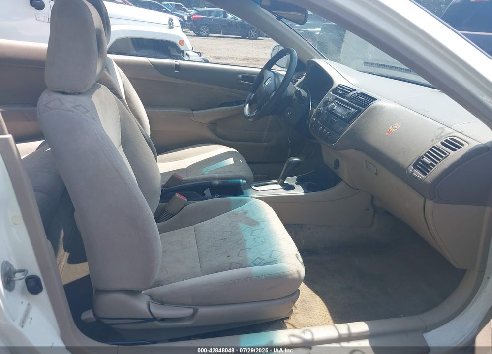 2002 HONDA CIVIC EX VIN: 1HGEM22952L089777