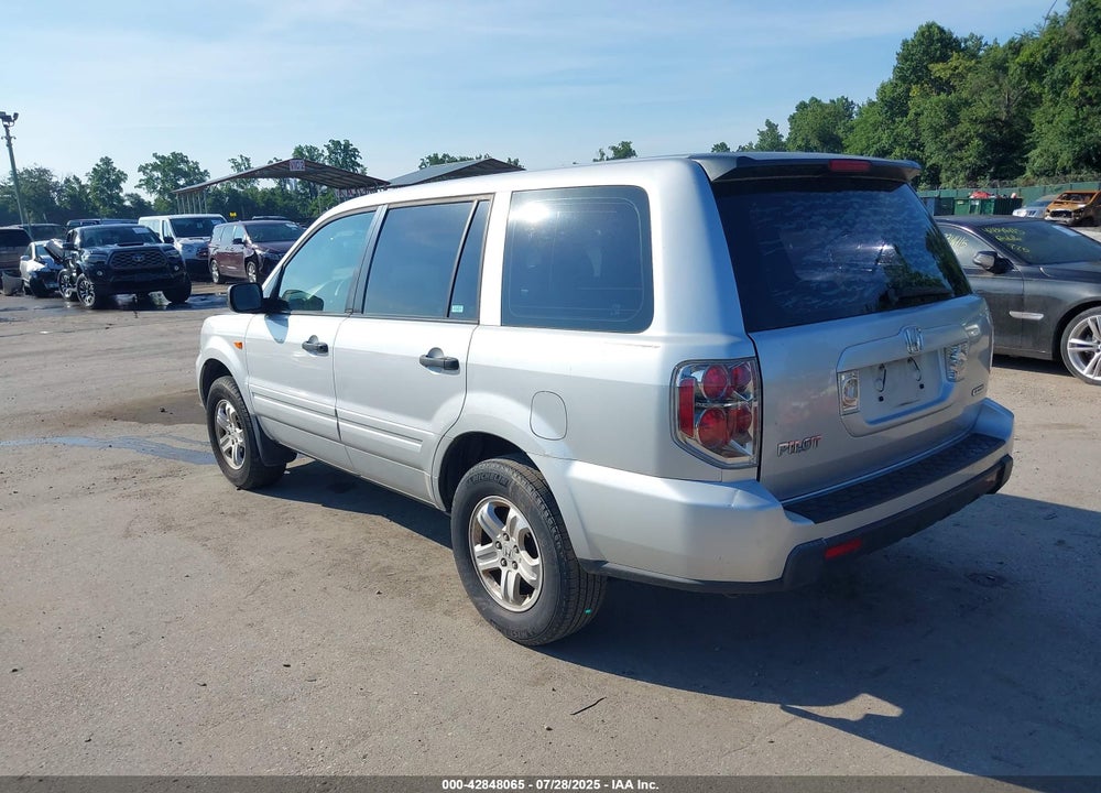 2007 HONDA PILOT VIN: 2HKYF18157H524620