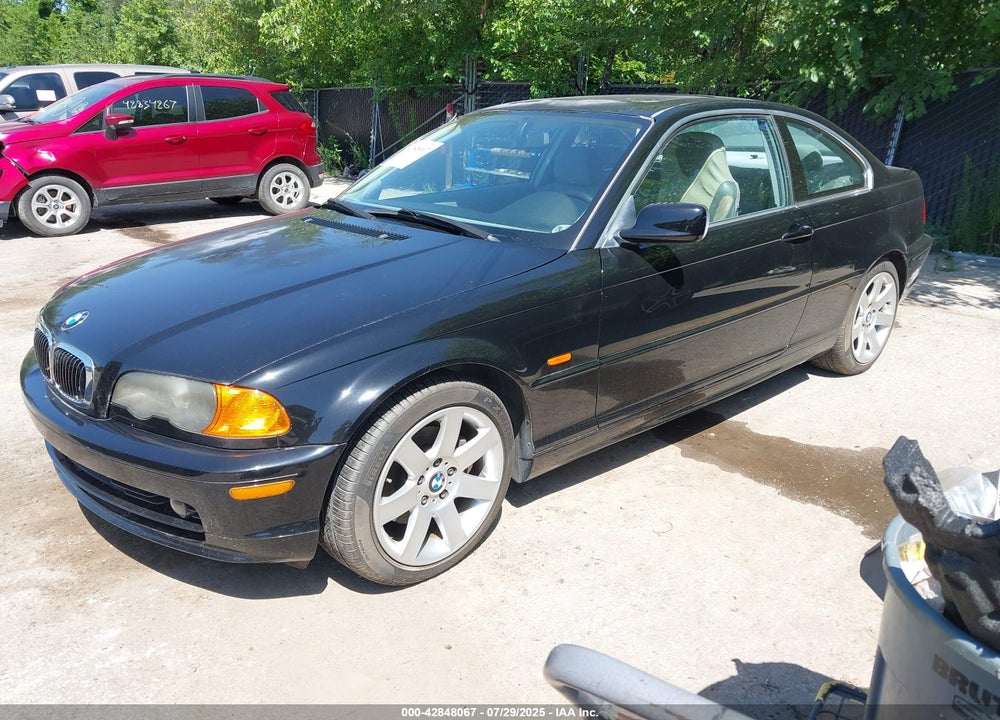 2001 BMW 325CI VIN: WBABN33491JW49542
