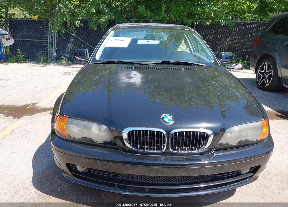 2001 BMW 325CI VIN: WBABN33491JW49542