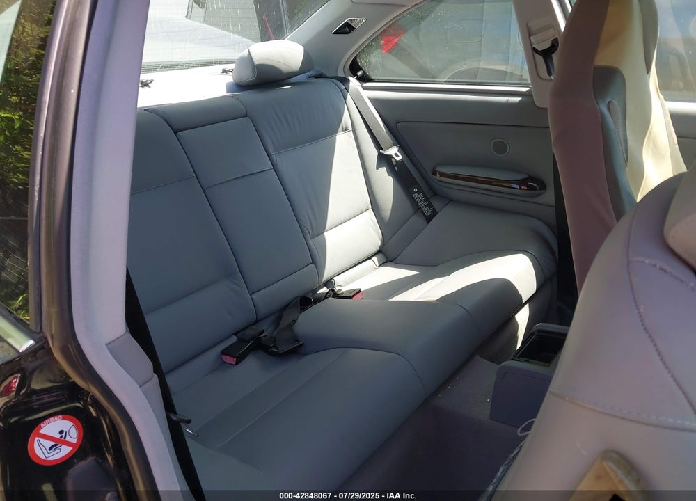 2001 BMW 325CI VIN: WBABN33491JW49542